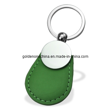 Custom Design Big Size Hard Emanel Leather Keychain