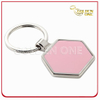 Customized Pearl Plated Hard Enamel Metal Keychain