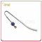 Exquisite Soft Enamel Metal Bookmark with Little Charm