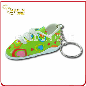 Promotion Gift Cute Shoe Shape Soft PVC Keychain