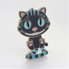 Custom Design Metal 2D 3D Colorful Animal Cartoon Souvenir Soft Enamel Button Lapel Pin with Glitter