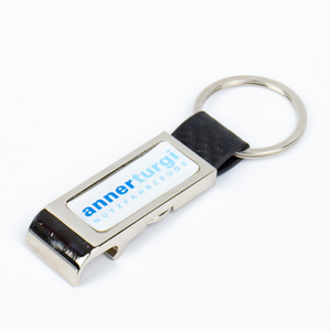 Multi-functional Zinc Alloy Metal Bottle Opener Keychain with Token, Featuring A Hanging Loop And Paper Box Packaging, Suitable for Daily Use And Gift-giving