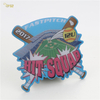 Printed Metal Baseball League Badge with Aluminum Material and Plastic Case for Bulk Team Orders and Promotional Events