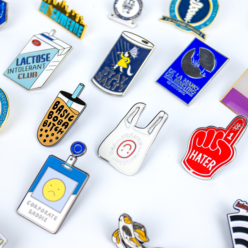 Niche Community & Attitude Lapel Pin Sarcastic Humor Badge for Inside Jokes, Subculture Identity and Ironic Expression Accessory