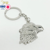 Custom Hawk Eagle Charms Vintage Silver Fashion Hawk Pendant Jewelry Accessories Zinc Alloy Rhinestone Custom Metal Keychain