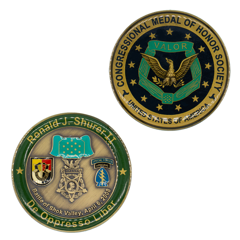 Combat Valor Airborne Elite Special Forces Challenge Coin with Mirrored Raised Emblem and Matte Granular Texture, Tactical Paratrooper Commemorative for Airborne Training and Unit Esprit Building