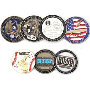 Multi-Term Southeastern Regional Commander Series Challenge Coin with Layered High Relief and Antique Copper Plating, Regional Leadership Commemorative for Command Transition Ceremonies and Regional L