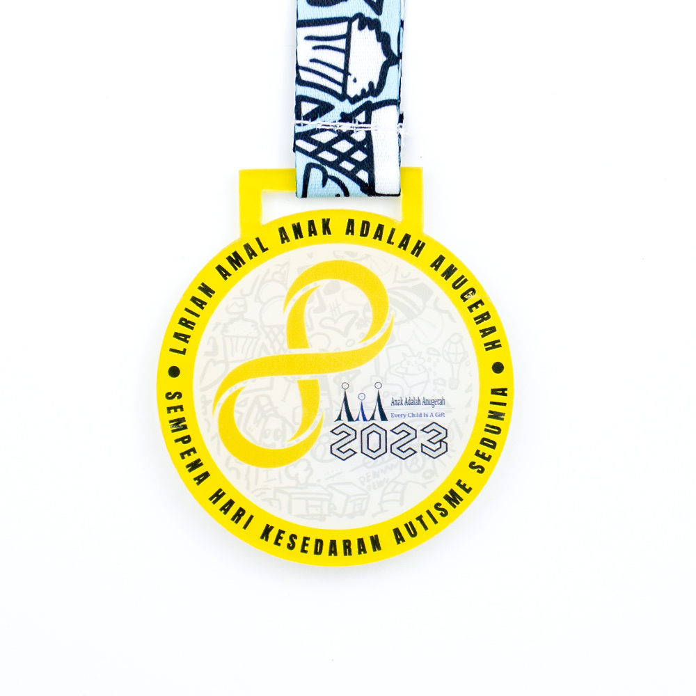 Custom Engraved Zinc Alloy Metal Medal for Sport Events and Corporate Awards