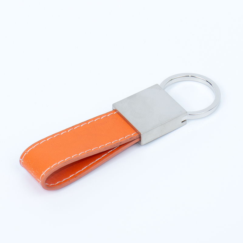Personalized Laser Engraving Logo Sublimation Blank Faux Leather Key Chain Custom Pu Leather Keychain