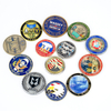 Premium Zinc Alloy 3D Engraved Corporate Logo Souvenir Gift Custom Challenge Coin