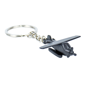 Custom Airplane Zinc Alloy Keychain UV Printed Laser Engraved Blank Keychain for Promotional Events Daily Accessories MOQ50 Fast Shipping