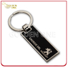 Promotion Superior Quality Round Shape Hot Stamped Leather Key Ring