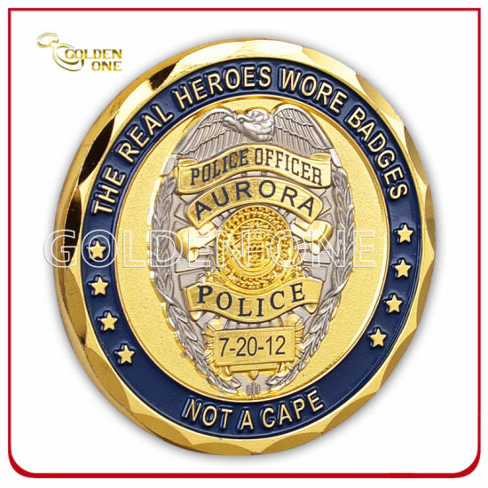 Promotion Custom Antique Gold 3D Challenge Metal Coin