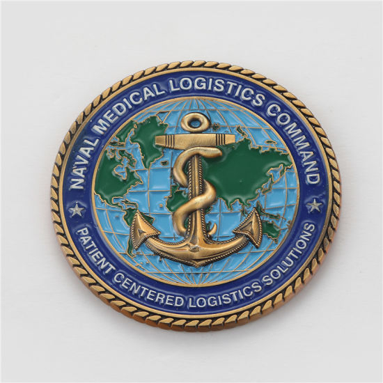 Promotion Custom Plating Soft Enamel Metal Challenge Coin