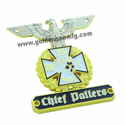 Customized Full Color Printed Stainless Iron Brass Enamel Lapel Pin with Epoxy