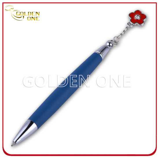 Cute Design Ball Point Pen with Little Metal Charm