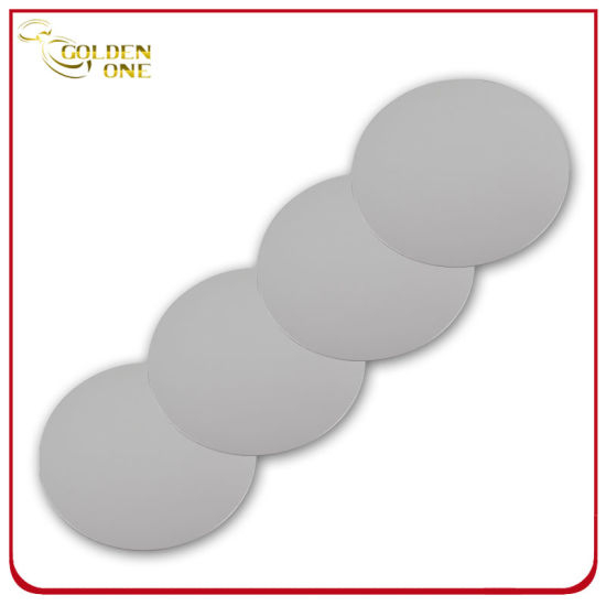 Promotion Gift Printable Round Shape Aluminium Coaster Set