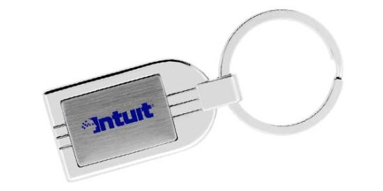 Promotion Etched Metal Keychain