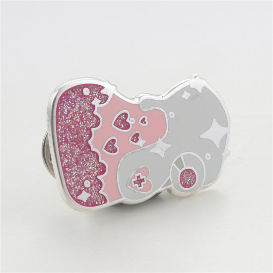 Customized Antique Plated Basketball Sport Metal Pin