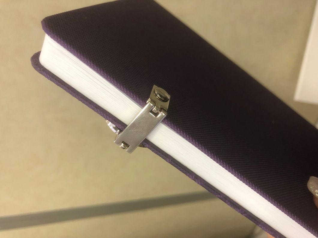 Promotion Custom Book Accessories Metal Magnetic Bookmark Clip