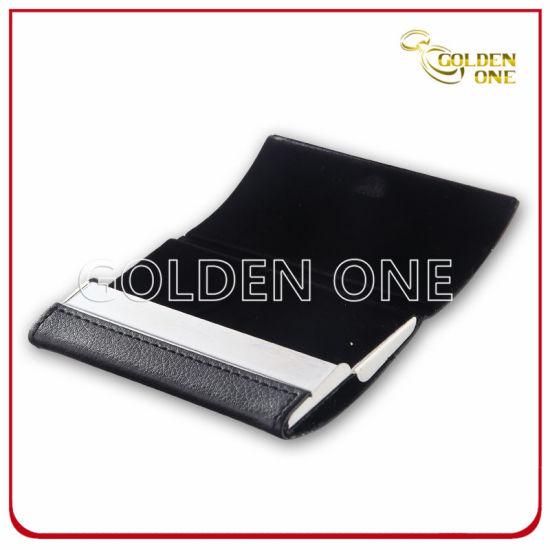 Best Seller Black PU Leather Business Card Holder