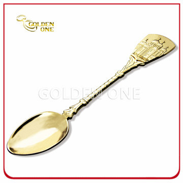 Custom Zinc Alloy Nickel Plated Souvenir Gift Metal Spoon