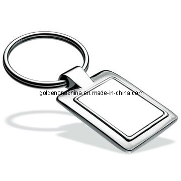 Two Tone Plated Finished Metal Curved Key Holder