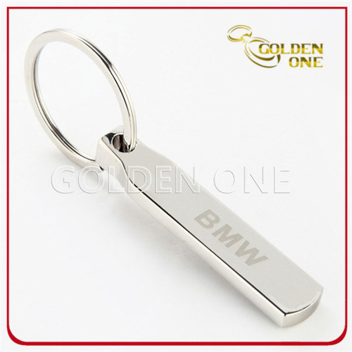Promotional Custom Car Logo Laser Engraved 3D Souvenir Iron Zinc Alloy Metal Key Ring