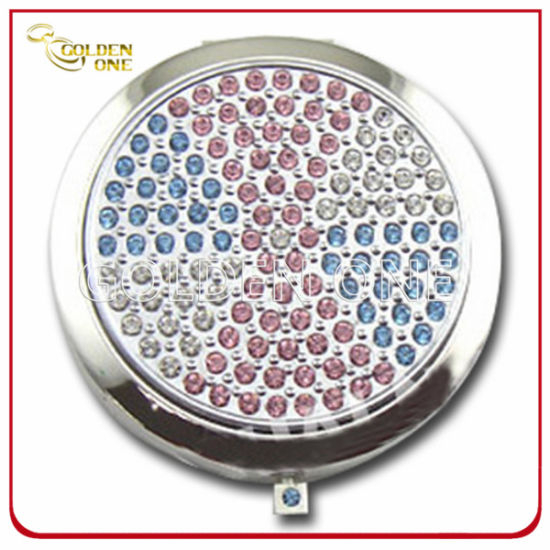 Factory Wholesale Folding & Portable Square Cosmetic Mirror