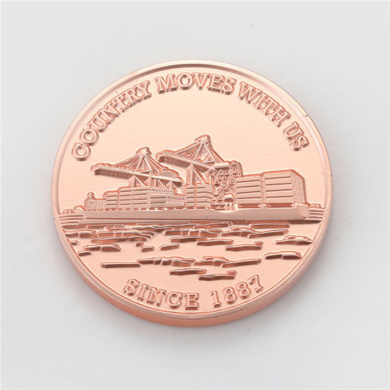 Custom 3D Logo Coast Guard Challenge Coin (CC01)