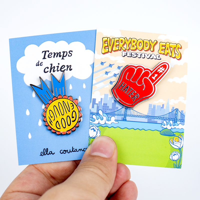 Cultural Phrase & Numeric Lapel Pin Multi-Language Event Badge for Festival Participation, Insider Reference and Conversation Catalyst