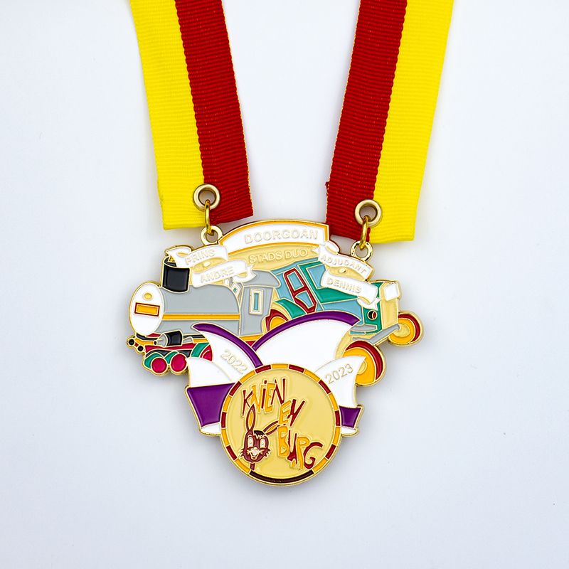 Eco-Friendly Recycled Metal Customizable Charity Event Participation Medals
