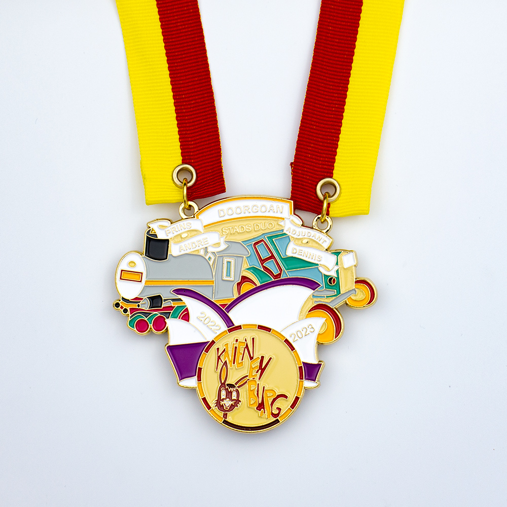 Eco-Friendly Recycled Metal Customizable Charity Event Participation Medals