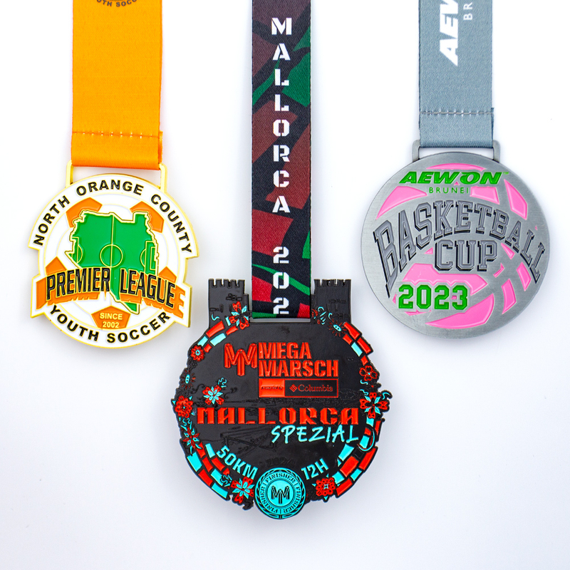 Antique Finish Metal Award Medals for Anniversary Celebration Events