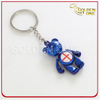 Lovely & Colorful Cuctom Bear Metal Keychain