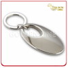 Promotional Gift Heart Shape Blank Nickel Plated Metal Key Holder