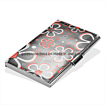 Factory Supply Fine Quality PU Leather Card Case
