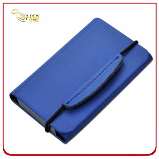 Promotional Creative Red PU Leather Business Card Holder