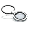 Classic Steering Wheel Design Metal Chrome Plated Promotion Keychain