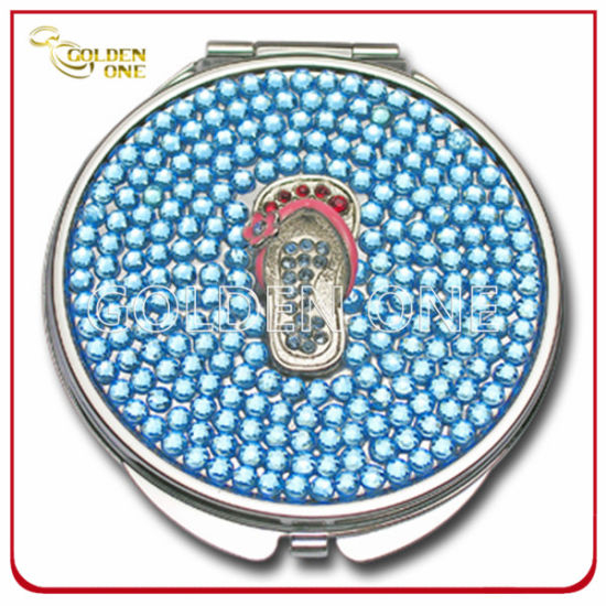 Factory Wholesale Folding & Portable Square Cosmetic Mirror