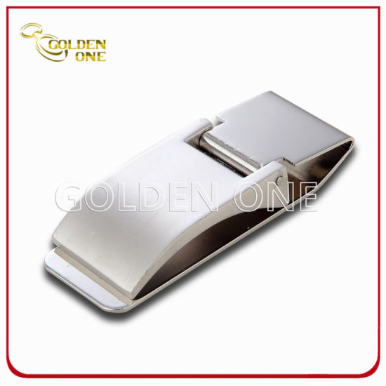 Fine Quality Blank Nickel Plated Metal Money Clip for Men