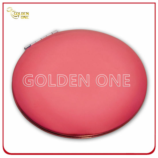 Personalized Full Color Printing Round Shape Make up Mirror