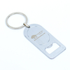 Custom Logo Engraved Blank Metal Bottle Opener Keychain with Ring And Card Holder, Ideal for Promotional Giveaways And Events