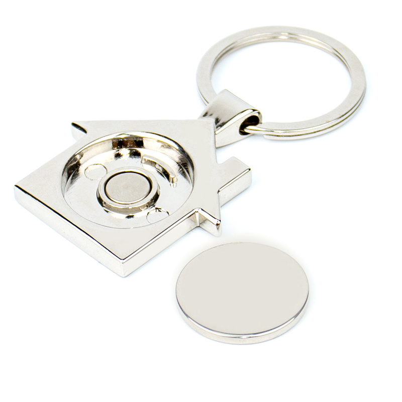 Black Laser Engraved Blank Zinc Alloy Keychain with Metal Buckle, Modern Matte Finish for Daily Use