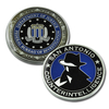 Luxurious Custom Medallions with Hard Enamel Colors and Antique Silver, Decisional Coins for Executive Gifts in Velvet Box