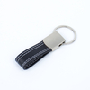 Personalized Laser Engraving Logo Sublimation Blank Faux Leather Key Chain Custom Pu Leather Keychain