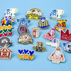 Professional Customised Zinc Alloy Badge All Metal Lapel Pins Brooches Silk Screen Printing Enamelling Custom Metal Maker