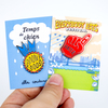 Waterproof UV Printed Lapel Pin with Butterfly Clutch for Uniform Decoration and Souvenirs