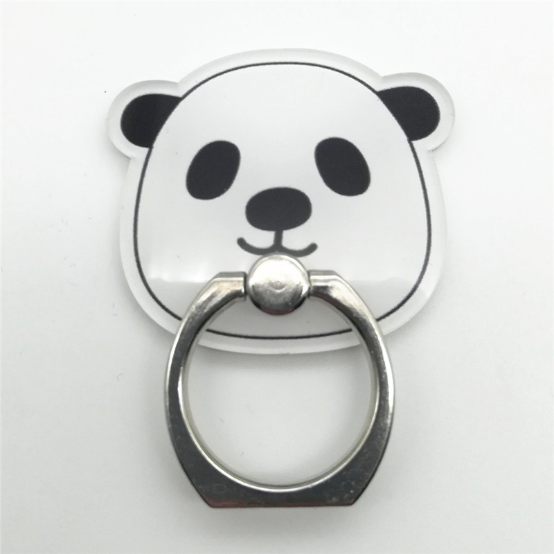 Custom Printing Logo Acrylic Mobile Phone Ring Holder