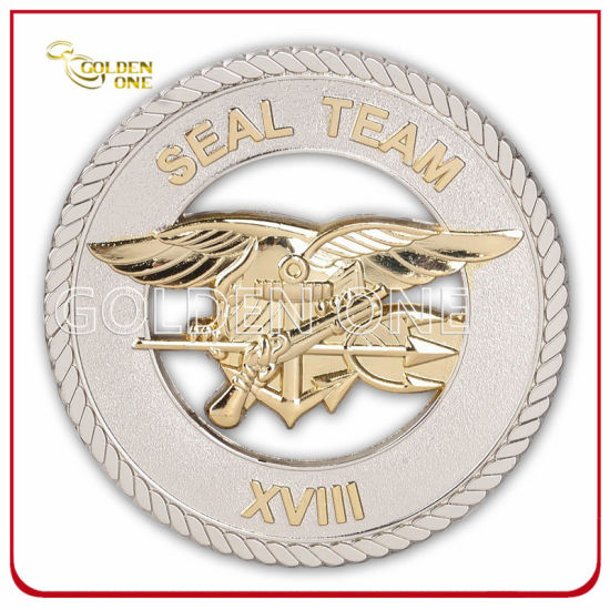 Promotion Custom Antique Gold 3D Challenge Metal Coin